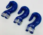 3 Pack 3/8 Peerless V10 Clevis Grab Hook 8,800 LB WLL USPS Shipping Included