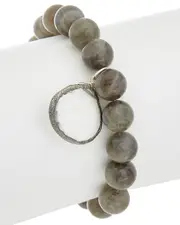 Rachel Reinhardt Silver Gemstone Bracelet