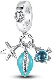 [LNQOBU] Glow in the Dark Charms fits Charms Bracelets for Woman 925 Sterling Silver Dangle Pendant Beads,Fit Girl Jewelry Gifts