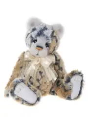 Charlie Bears 2023 Ticker Tape Collectable Teddy Bear Plush Handmade Soft