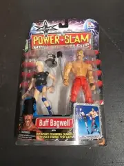 2000 BUFF BAGWELL POWER SLAM WCW WRESTLERS TOY BIZ SEALED (W)