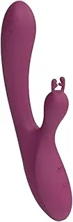 Vibrator Dual Motor Vibrator Silicagel Sex Toys Dildo Rabbit Vibrator For Women Adult 10 Modes Frequency Rechargeable G Spot Vibrating