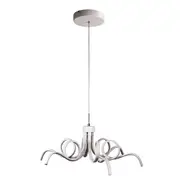 Noodle Tricolour LED Pendant Light White 70cm