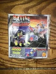 1996 Toy Biz Battle Builders System 3000 Scorpion Manual With Stickers! Rare