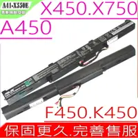 在飛比找PChome24h購物優惠-ASUS電池-華碩電池 A41-X550E,A450E,A4