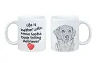 Nova Scotia Duck Tolling Retriever cup with a dog life is better Art-Dog