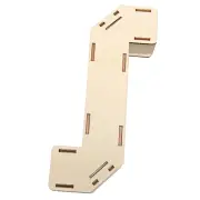 Wooden Periscope Model Assembly Kit DIY Children's Science Experiment Education Puzzle Toy Student Technology Small Prod