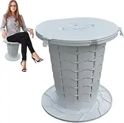 Portable Toilet for Camping,Camping Potty - 881 Lbs Capacity Lightweight Waterproof Seat Bucket Potty for Bedside Hospital Boat Truck