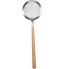 Stainless Steel Fine Mesh Strainer Kitchen Cooking Mesh Colander with Wooden