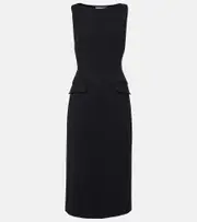 [Sportmax] Sportmax Ruta midi dress UK 14 black
