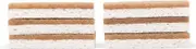 Full Circle in A Nutshell Walnut Scrubber Sponges – Pack of 6 Non-Scratch Natural Kitchen Scrubbies for Dishes and Household Cleaning