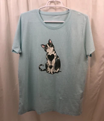 Women's J Crew T Shirt XL Cat