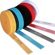 DanYee Reusable Fastening Cable Ties 3m 【5Rolls】 Cable Ties 5 Rolls Hook and Loop Cable Straps Adjustable Cord Ties for Cable Management Cord Organizer Straps Colorfull【Colorful-3M(5 Roll)】