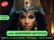 2500+ Midjourney Styles For Designers With Prompts | Bonus Style Guide +Tutorial