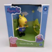 Peppa Pig Peppa's Adventures Gerald Giraffe Toy Figure Set Hasbro NEW Ages 3+