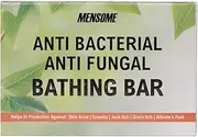 MENSOME Anti fungal Anti Bacterial Bathing Soap Bar with Apple Cider Vinegar, Oregano Oil, Turmeric Oil and Other Therapeutic Oils and Herbs