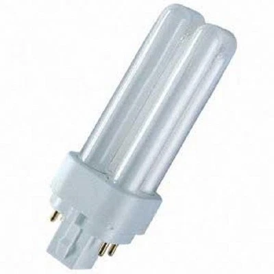 2x Osram COMPACT FLUORESCENT LAMP DULUXD/E13W/840 13W 2Tube 4-Pins *German Brand