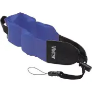 Vivitar Floating Foam Strap Blue For Panasonic Lumix DMC-TS30 DMC-TS6