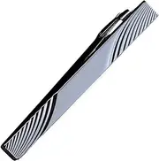 [Generic] Tie Clips, Glossy Tie Tack Pins, Non-slip Suit Accessories for Men Father Social Dinners Business Meetings Wedding
