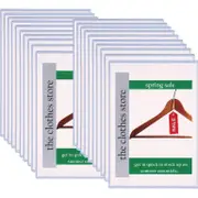 20 Pack Marbig Document Sheet Paper Protector PVC Heavy Duty A4 Clear