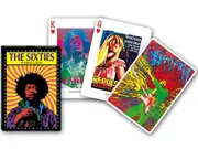 Piatnik The Sixties Poker Playing Cards Single Deck (PIA1666)