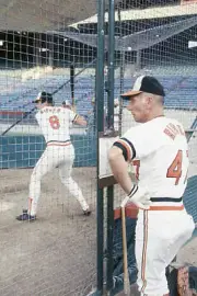 Cal Ripken Sr 47 Of The Baltimore Orioles Baseball 1980s Photo