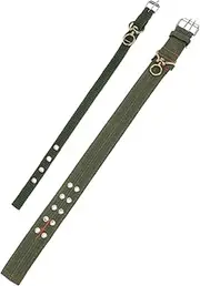 DRESSOOS Adjustable Sheep Collars 2 Pack Strong Canvas Safe Comfortable for Livestock Cattle Sheep