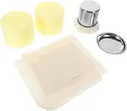 Oil Dis Wiper Brush for Cooking Fabric Pancake Oil Mop Set Easy to Use and Clean