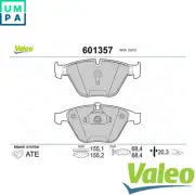 BRAKE PAD SET DISC BRAKE 601357 FOR BMW M54B22 2.2L M54B30 3.0L M54B25 M57D25