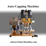 Semi Automatic Desktop Type Spray Pump Lid Screw Bottle Capping Machine