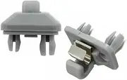 KPSTED 2pcs Car Sun Visor Clip,Fit For A1, A3 A4 A5 Q5 A7 B6 B7 B8 S4 S5 TT RS3 RS4 RS5 Exeo 8E0857562A 8E0857561 8U0857562 Car Sun Visor Fastener