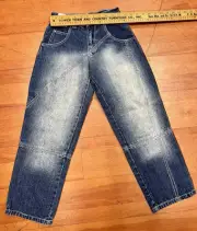 VINTAGE Crowd Kids Jeans XS 4 Years 1980's RETRO BOYS DENIM