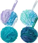 Amazerbath Loofah Sponge 75G/Piece, Exfoliating Bath Sponge Body Scrubber