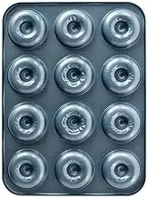 Nordic Ware Formed Mini Donut Pan, 12 Cavities, Twilight Blue