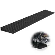 1.2" Rise Threshold Ramps for Doorways, 35.5" Wide Natural Rubber Power Wheel...