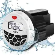 Waterproof Bluetooth Marine Stereo Receiver with MP3 Player on DAB+/AM/FM Radio