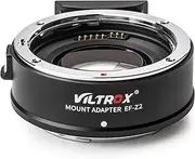 VILTROX EF-Z2 Lens Mount Adapter for Canon EF to Nikon Z-Mount Cameras 0.71x Focal Reducer Booster Autofocus Lens Converter for Canon EF Lens to Nikon Camera Z5 Z6 Z7 Z6II Z7II Z50