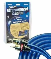 Prolink "Audiophile Series Stereo RCA Interconnect Cables - 12 Feet