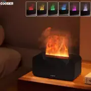 Air Aroma Humidifier Diffuser Essential Oils Humidifiers Mini Flame Automatic Fr