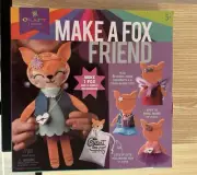 Make a Fox Friend Craft Kit : Easy-To-Sew Stuffie with Clothes. Child/Kid Toy