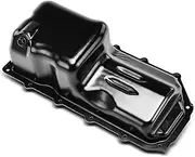 A-Premium Engine Oil Pan Sump with Drain Plug Compatible with Dodge Avenger 1995-1999 & Chrysler Sebring 1995-1999 & Mitsubishi Eclipse 1995-1999 & Eagle Talon 1995-1998, 2.0L Naturally Aspirated