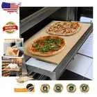 Premium 24"L x 18"W Pizza Stone - Non-Toxic Baking with Plastic Scraper Included