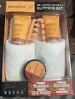 BloomField Relaxing Velvety Slippers Foot Care Set – New/Sealed