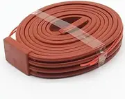 AC DC 24v 1-20 Meters Waterproof Flexible Silicone Heater Strip Belt Freeze Protection Pipeline(W30xL5000mm 500W)