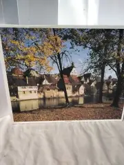 German Hamlet 1200 Piece Whitman Puzzle Sealed 22.5" X 28.5"
