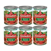 Whole Peeled Tomatoes, 28 Oz (Pack of 6 Cans)
