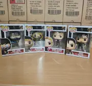 Funko Pop! Movies: Mortal Kombat Scorpion , Sub-Zero, Sonya Blade, Cole