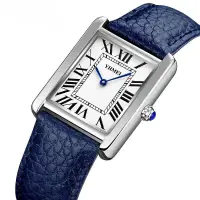 在飛比找蝦皮商城精選優惠-手錶 復古手錶 石英手錶 羅馬字手錶 女士經典復古方形手錶簡