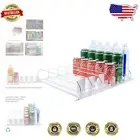Soda Dispenser and Adjustable Can Organizer for Fridges - Space-Saving Solution