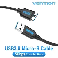 在飛比找蝦皮購物優惠-Vention 數據線硬盤 USB 3.0 轉 Micro 